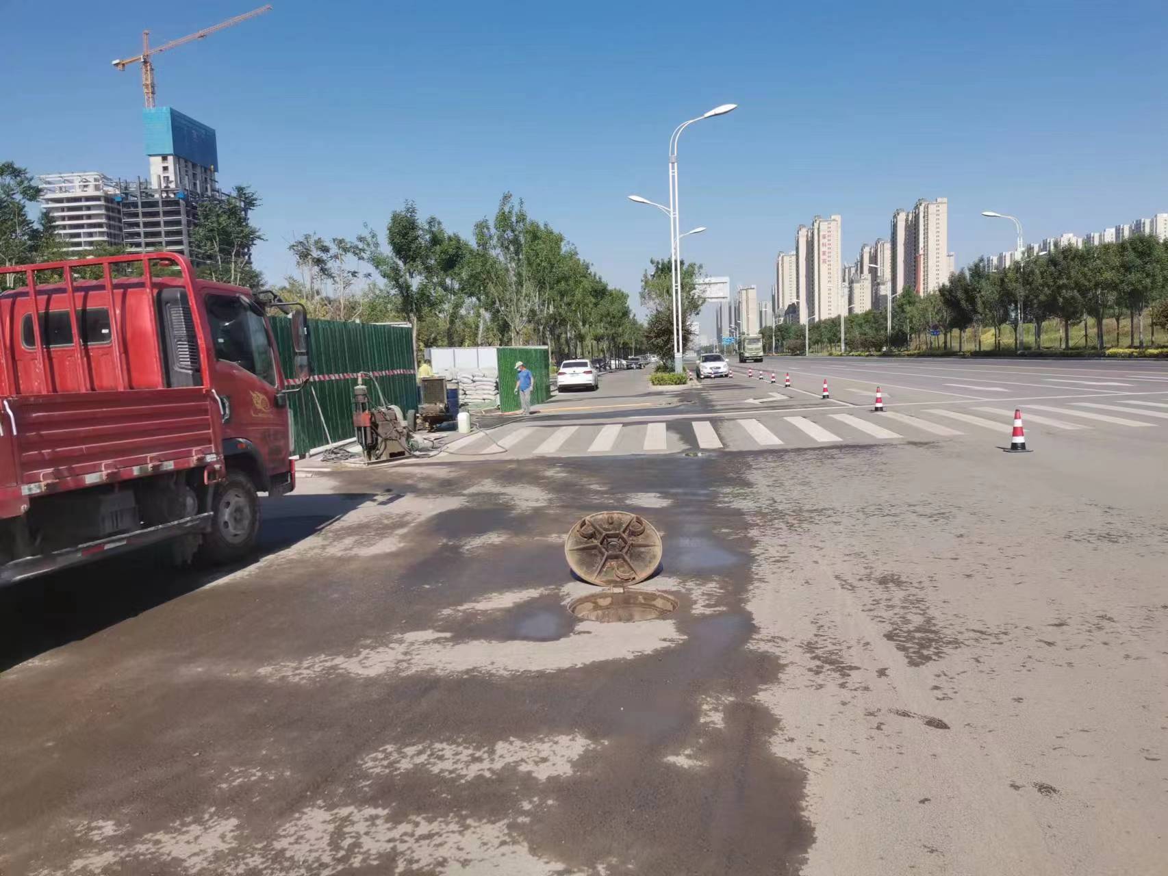 江川路面地基沉降注浆